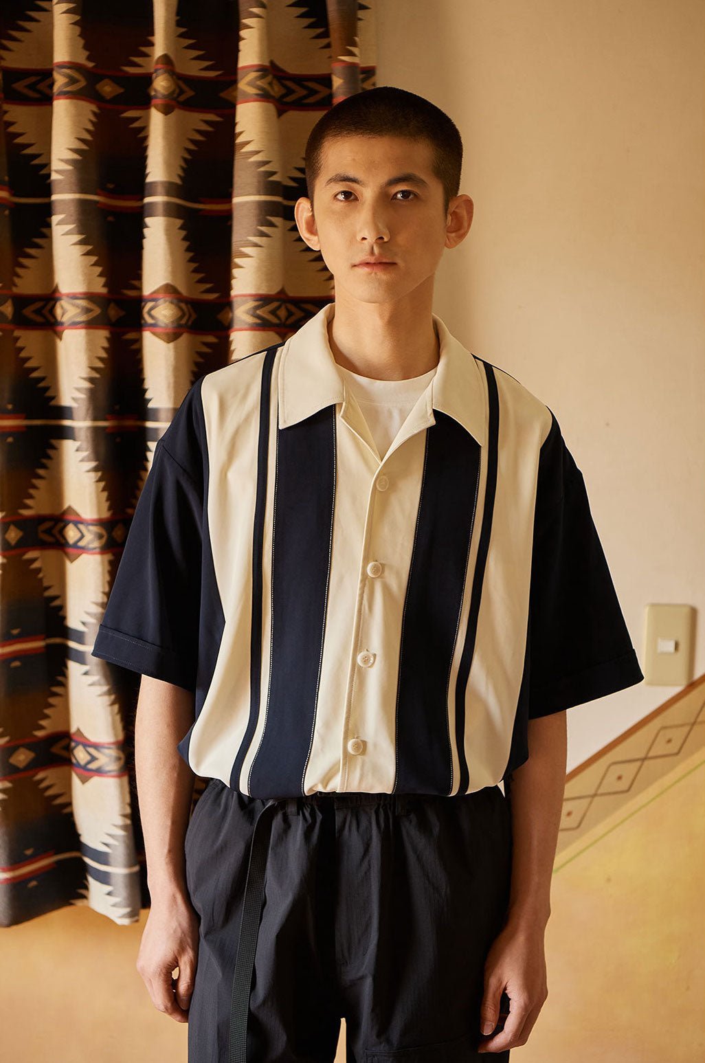 SHORT SLEEVE HAWAIIAN SHIRT E54449
