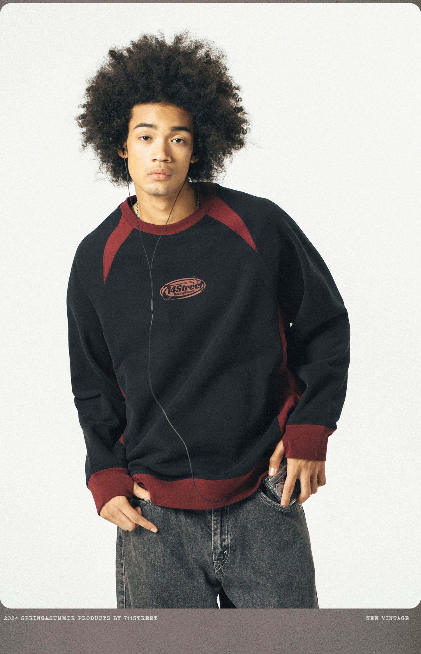 厚手プリント長袖Tシャツベーストレーナー S03223