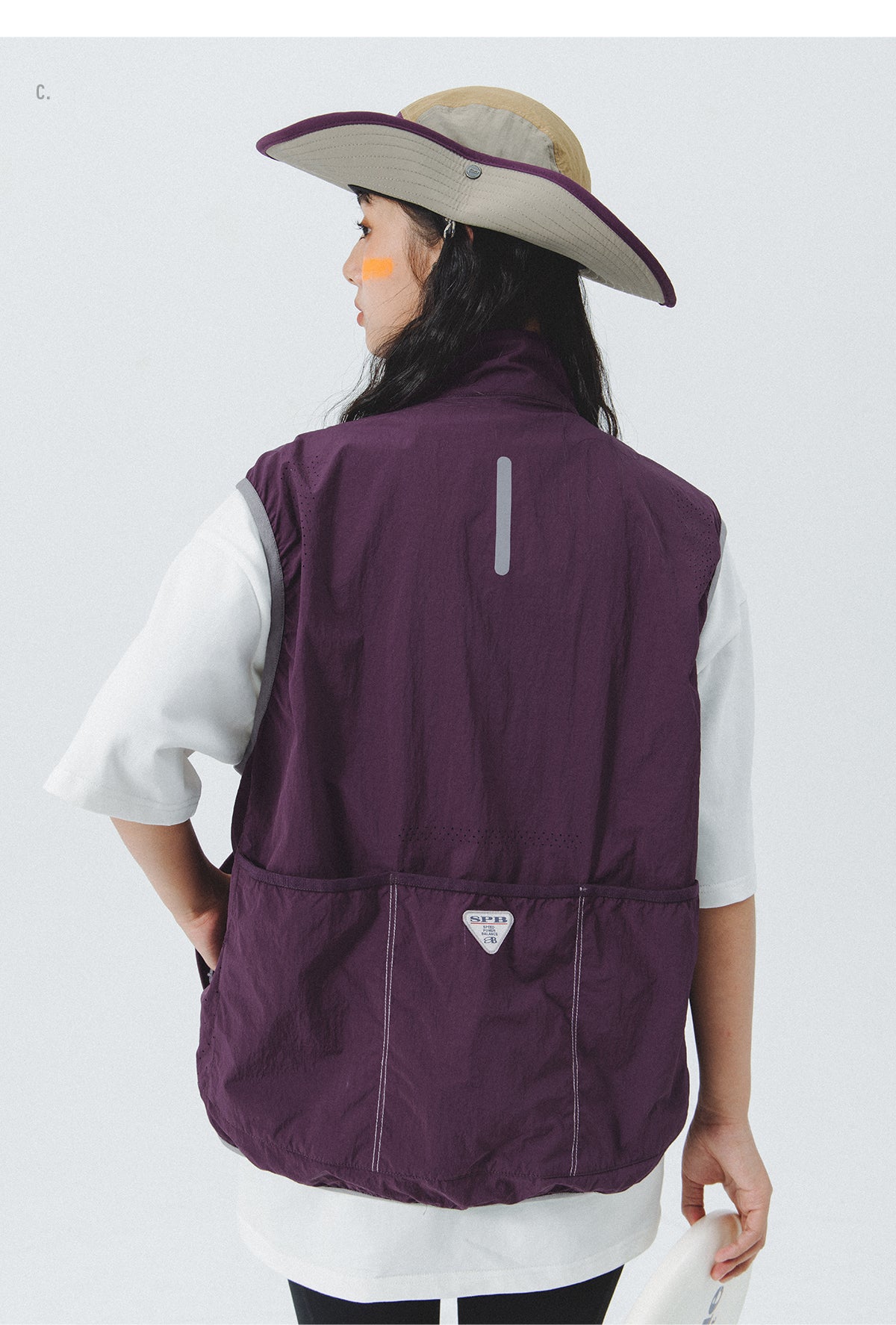 STAND COLLAR VEST JACKET N74333