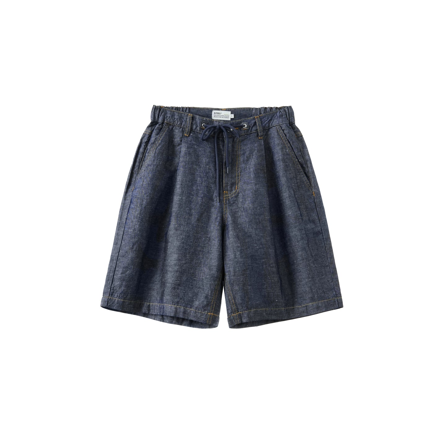 綿麻ウォッシュカーゴデニムショーツ B062411