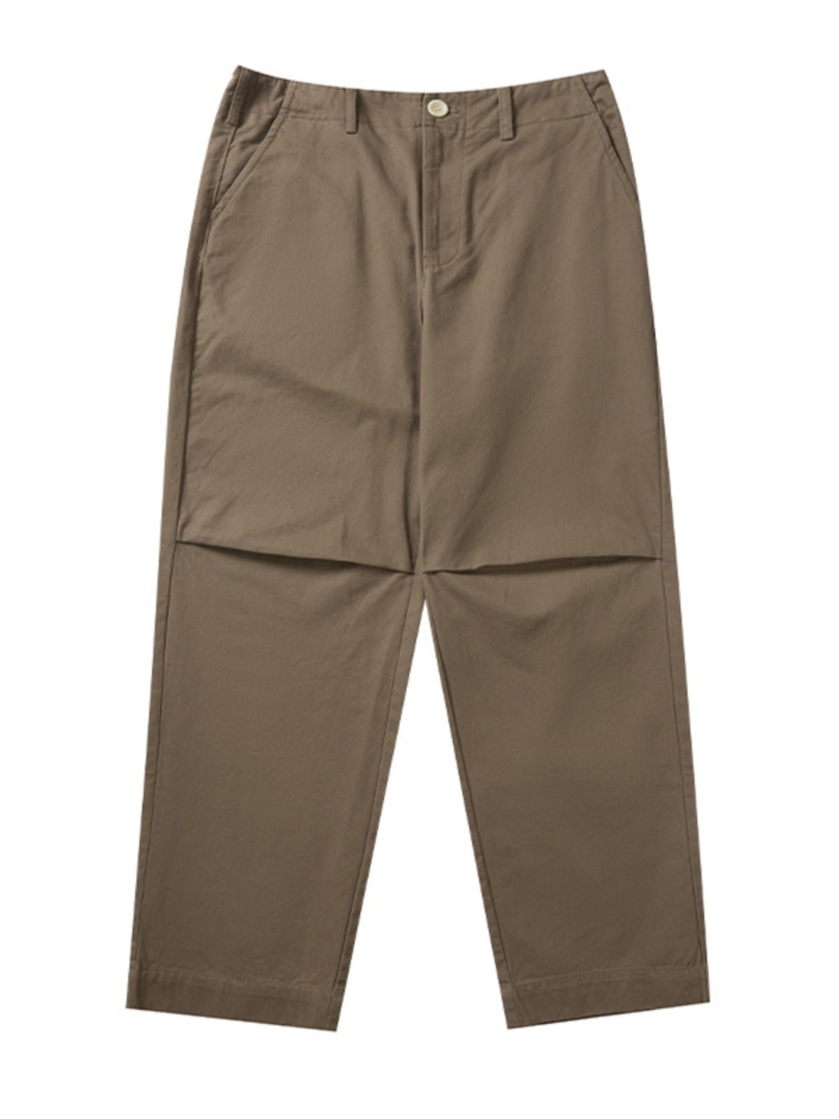 KNEE-PLEATED WASHED PANTS N00332