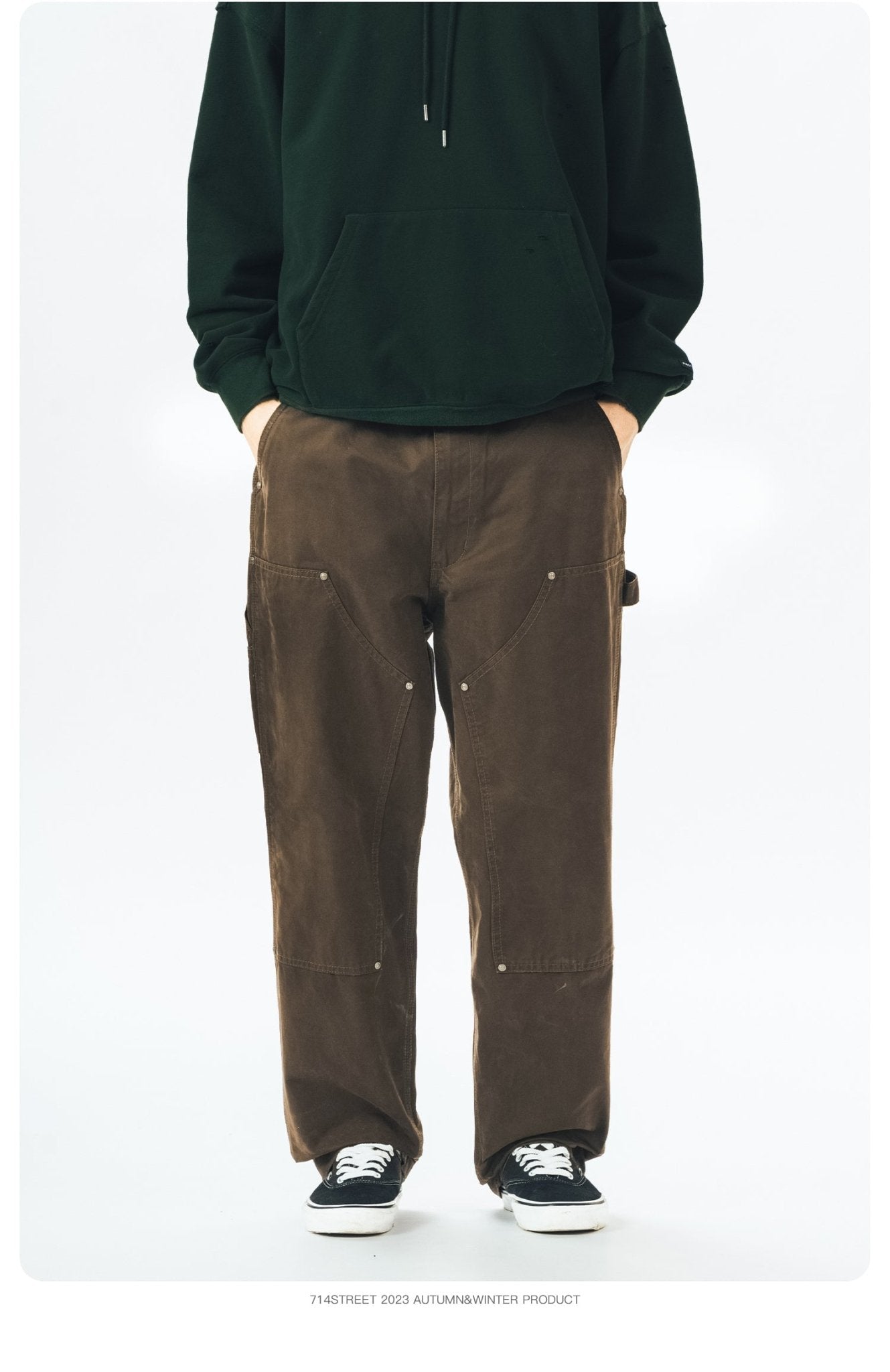 LOOSE STRAIGHT PANTS S44390