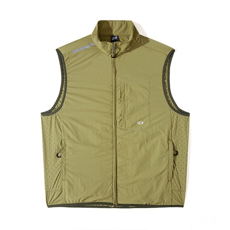 STAND COLLAR VEST JACKET N74333