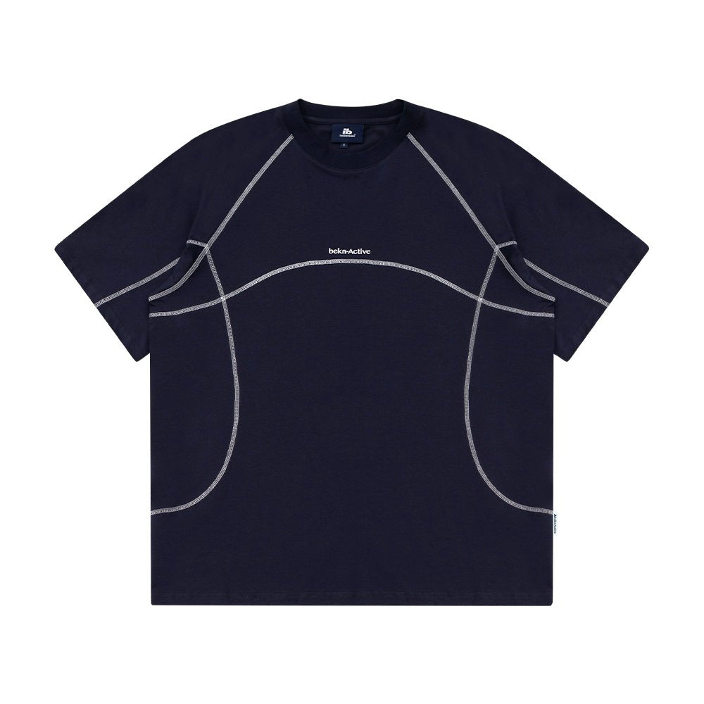 クール抗菌カジュアル万能半袖Tシャツ B08065