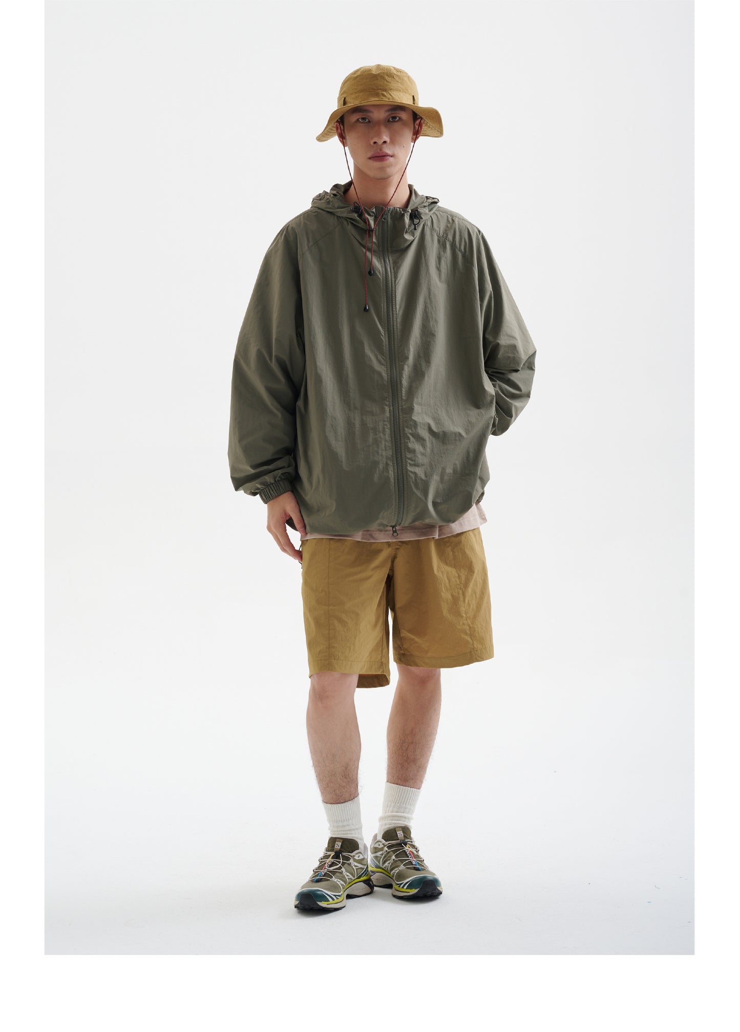UPF50+ LOOSE SKIN SUIT HOODED JACKET B83331