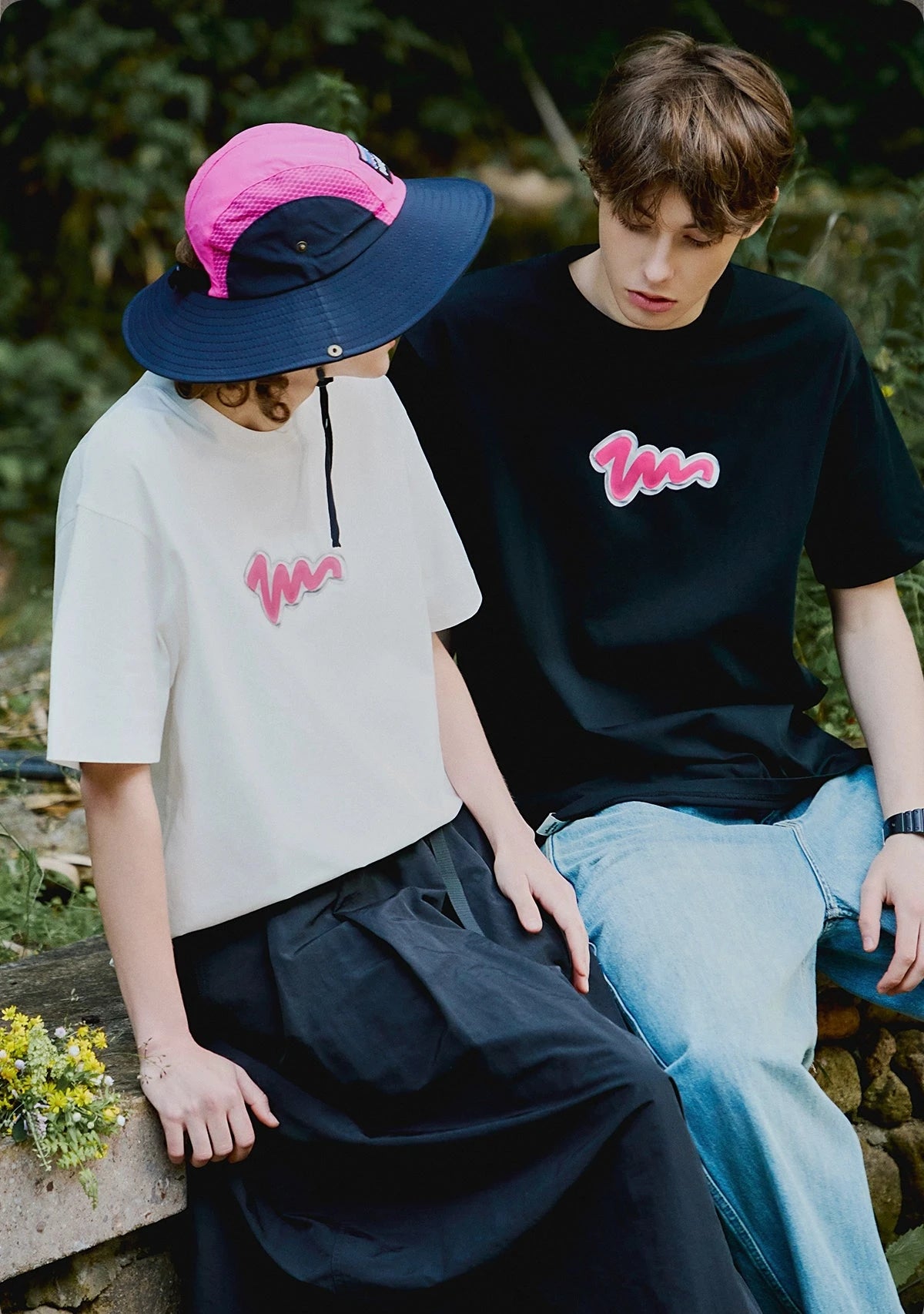速乾性日焼け止めソロナクールプリント半袖Tシャツ S08025