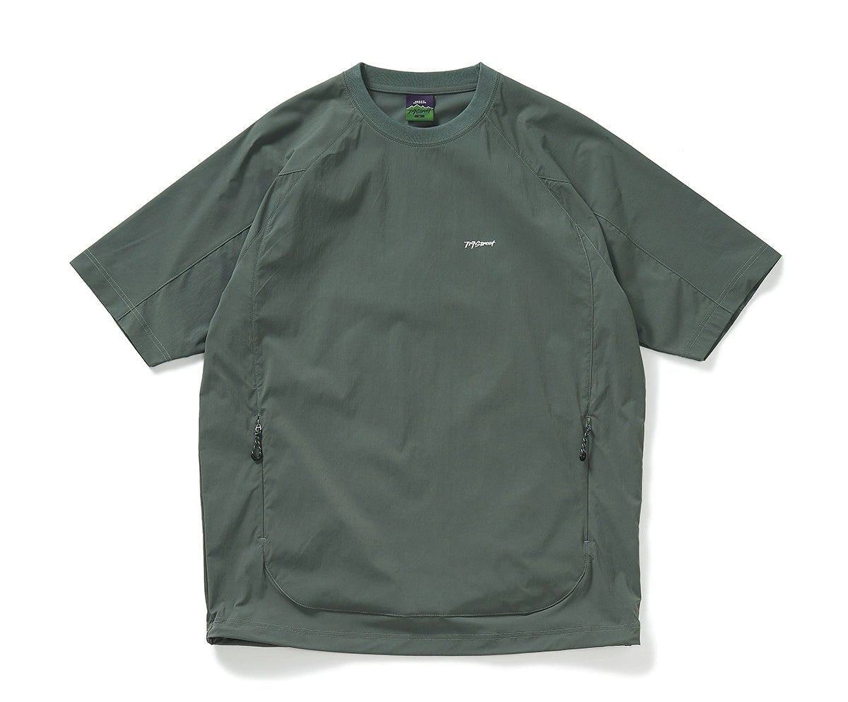 速乾性 ジッパーポケット半袖Tシャツ S050111