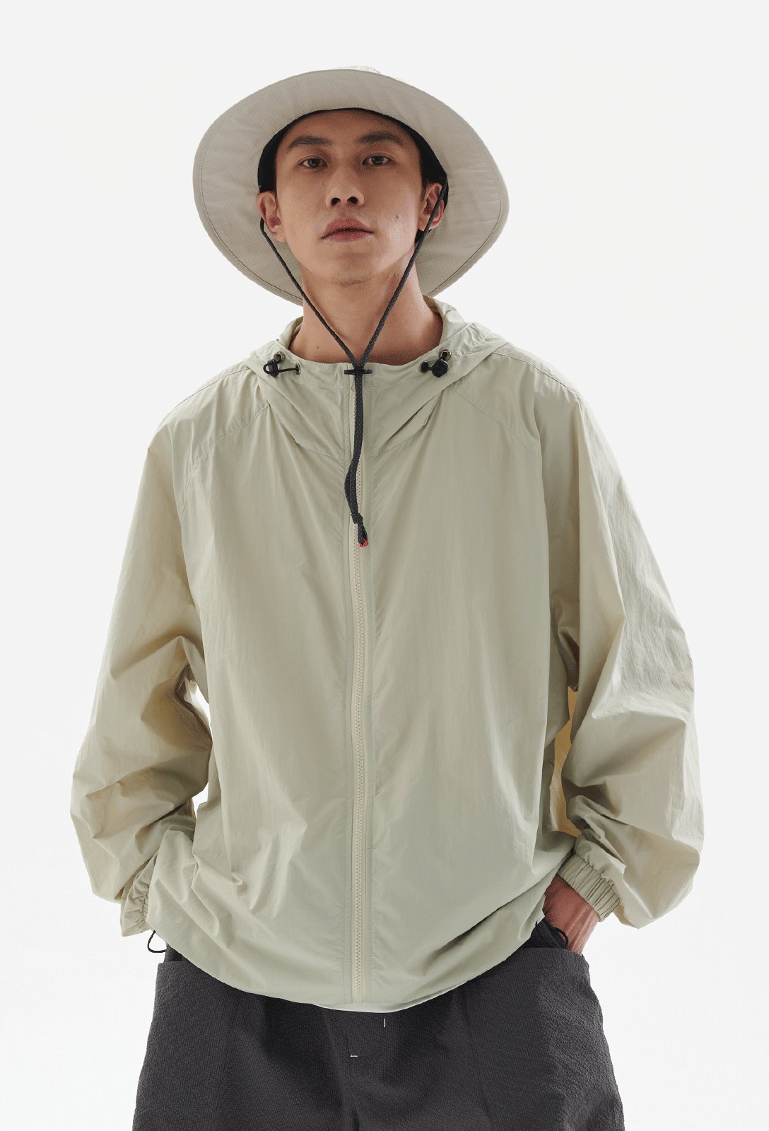 UPF50+ LOOSE SKIN SUIT HOODED JACKET B83331