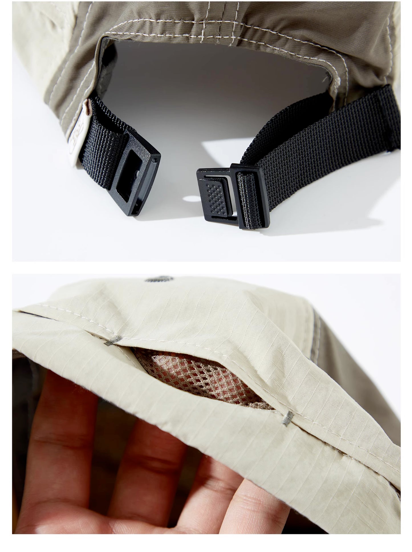 QUICK DRY NYLON 5 PIECE CAP N09211