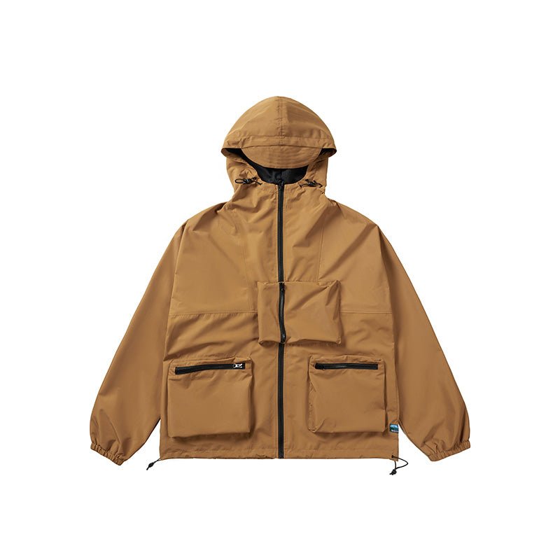 WATERPROOF MULTI-POCKET PERFORATED JACKET N93939