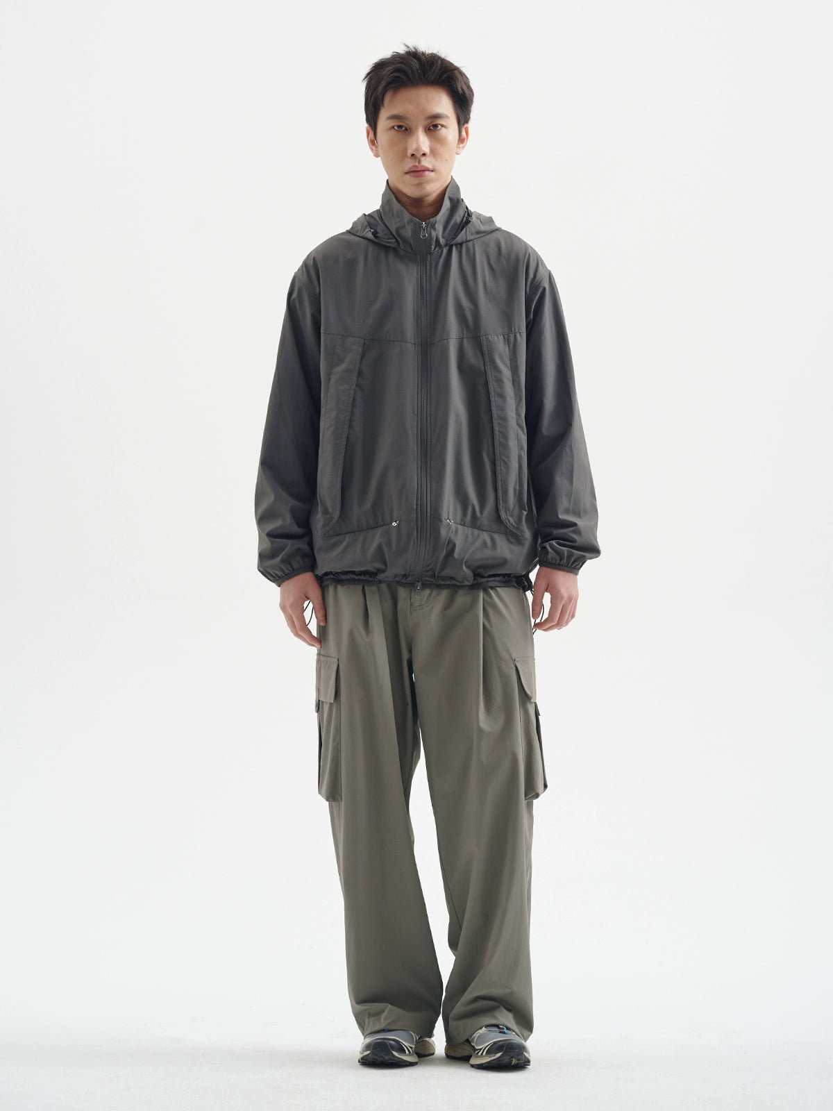 ルーズシルエットメッシュジャケット B042515