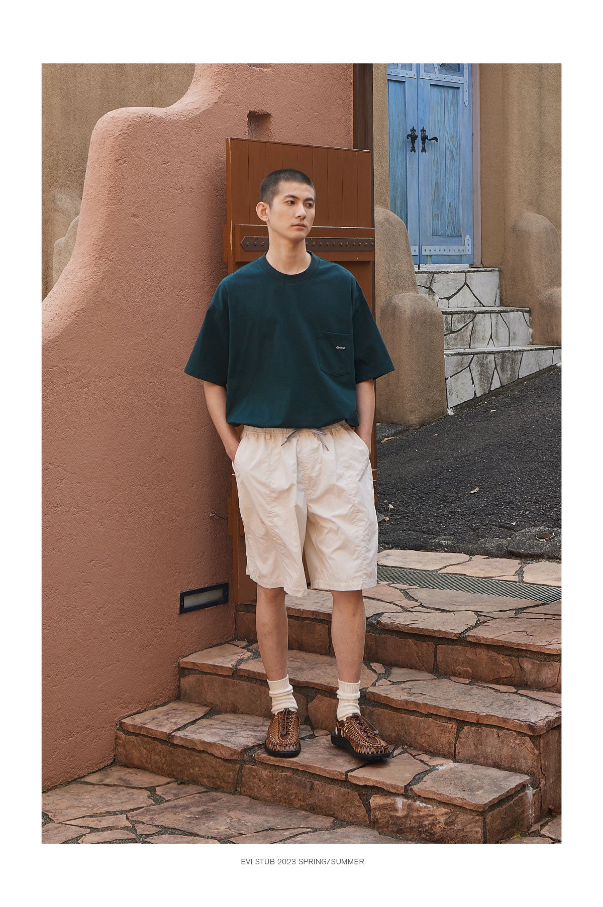 POCKET SHORT-SLEEVED T-SHIRT E41555