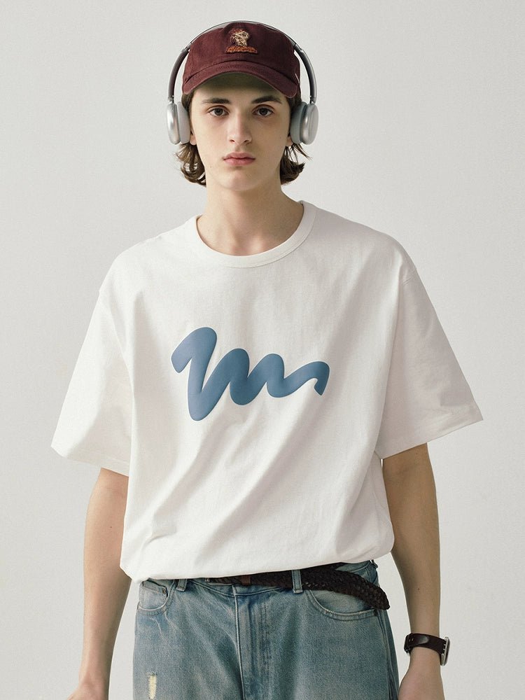 ブランドプリント半袖Tシャツ S050115