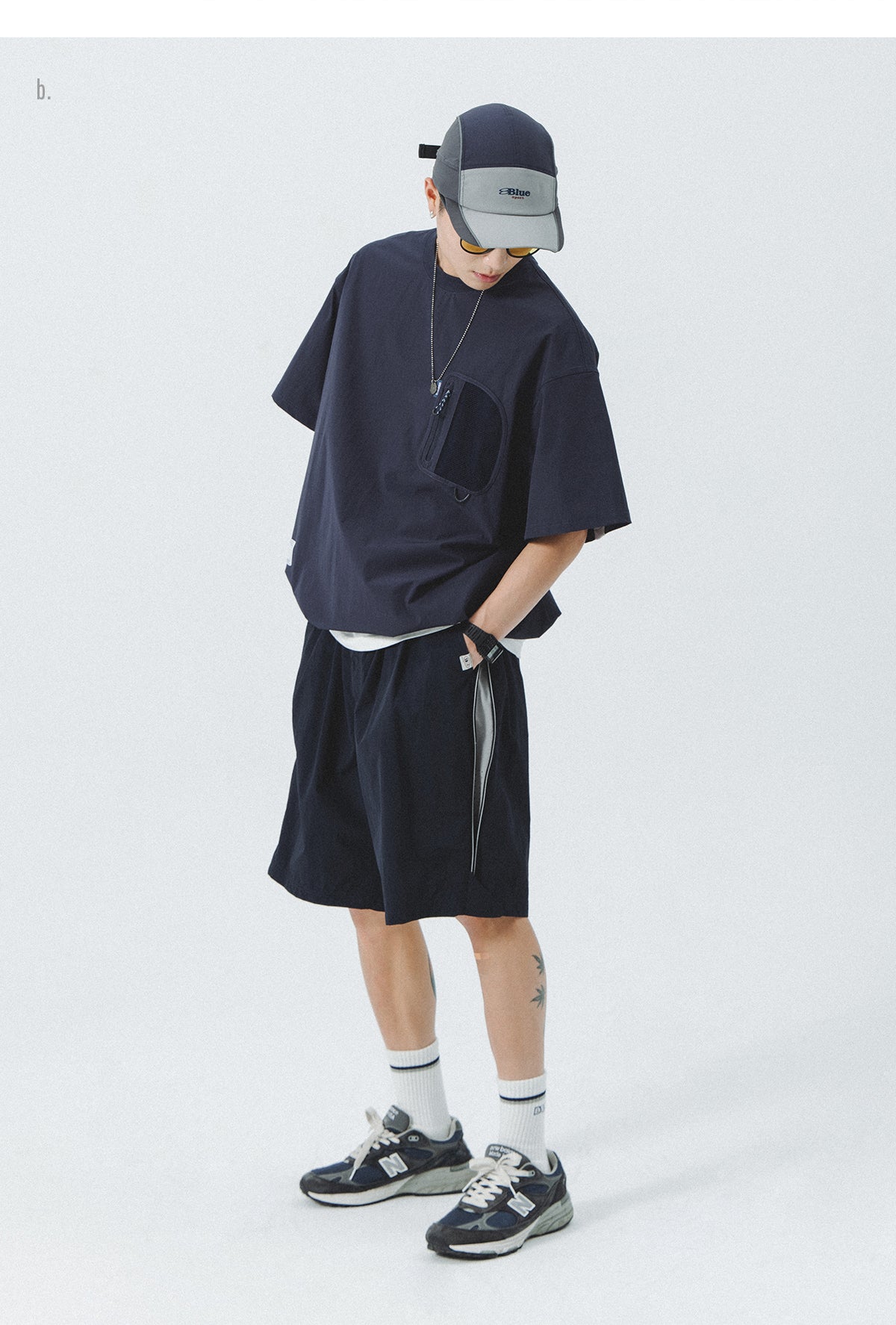 THIN 5-PIECE PANTS BREATHABLE QUICK-DRYING SHORTS N57531