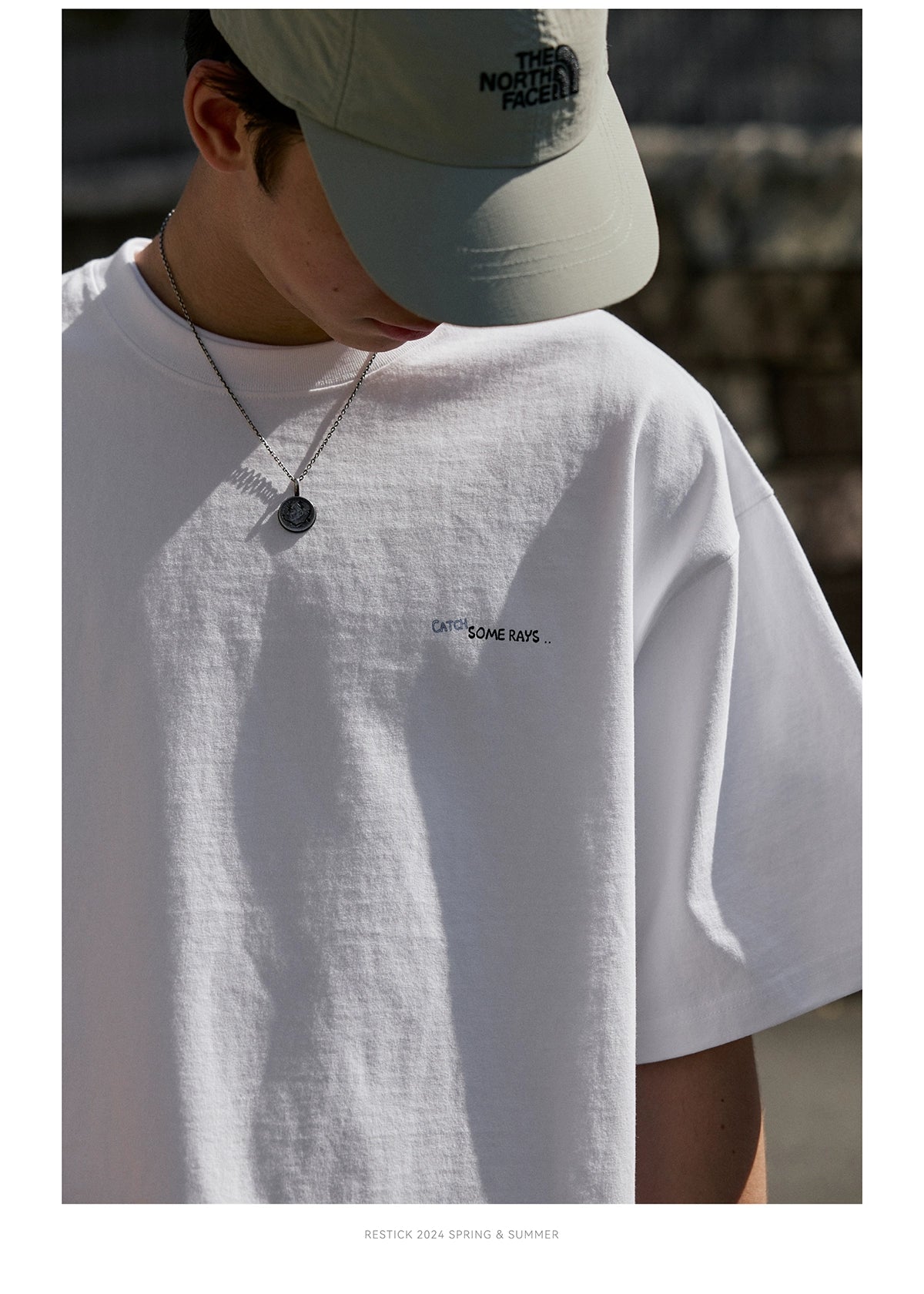ヘビーコットンレトロカジュアル半袖Tシャツ R06155