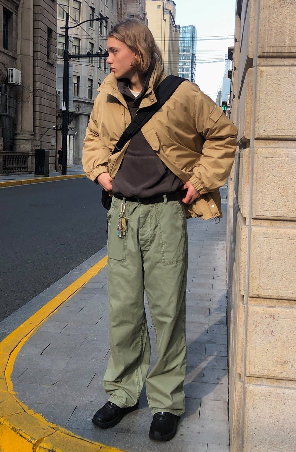 STRAIGHT-LEG WORK PANTS C90444