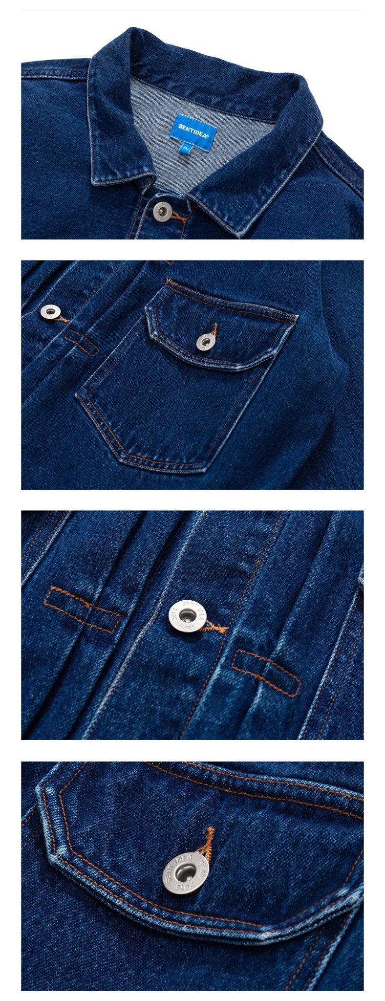 レプリカクロップドデニムジャケット B11227
