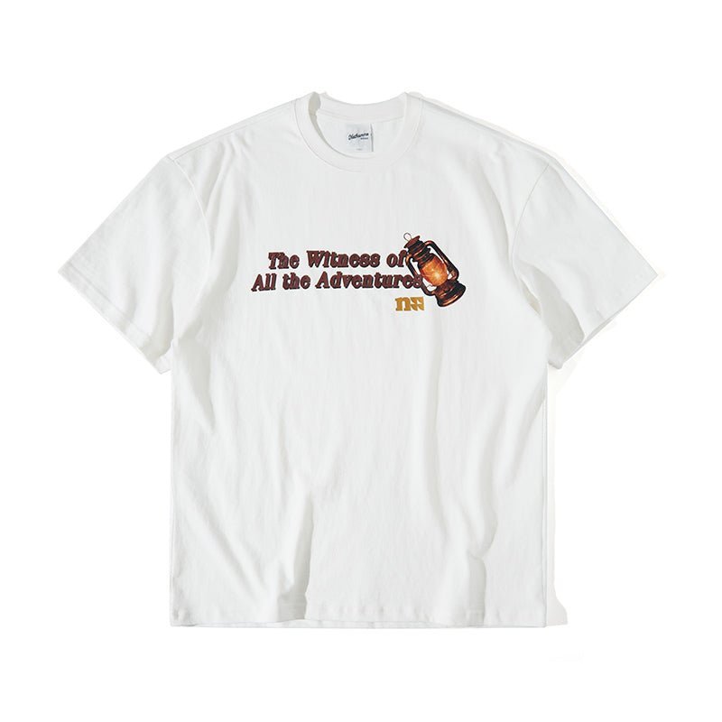 HEAVYWEIGHT 280G PRINTED SHORT-SLEEVED T-SHIRT N37774
