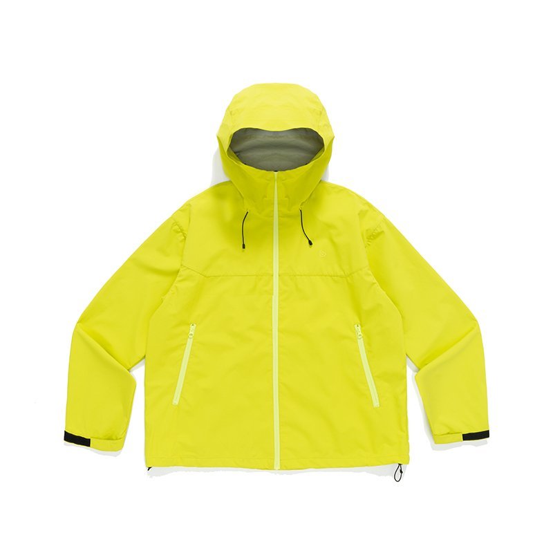 WINDPROOF AND WATERPROOF ZIP RASH JACKET WITH HOOD B03933