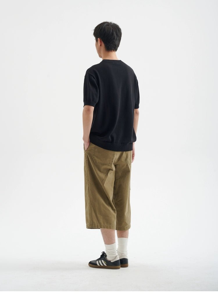 クロップド ルーズシルエット ショートパンツ B042513