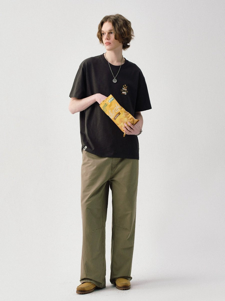 プリント半袖Tシャツ S050114