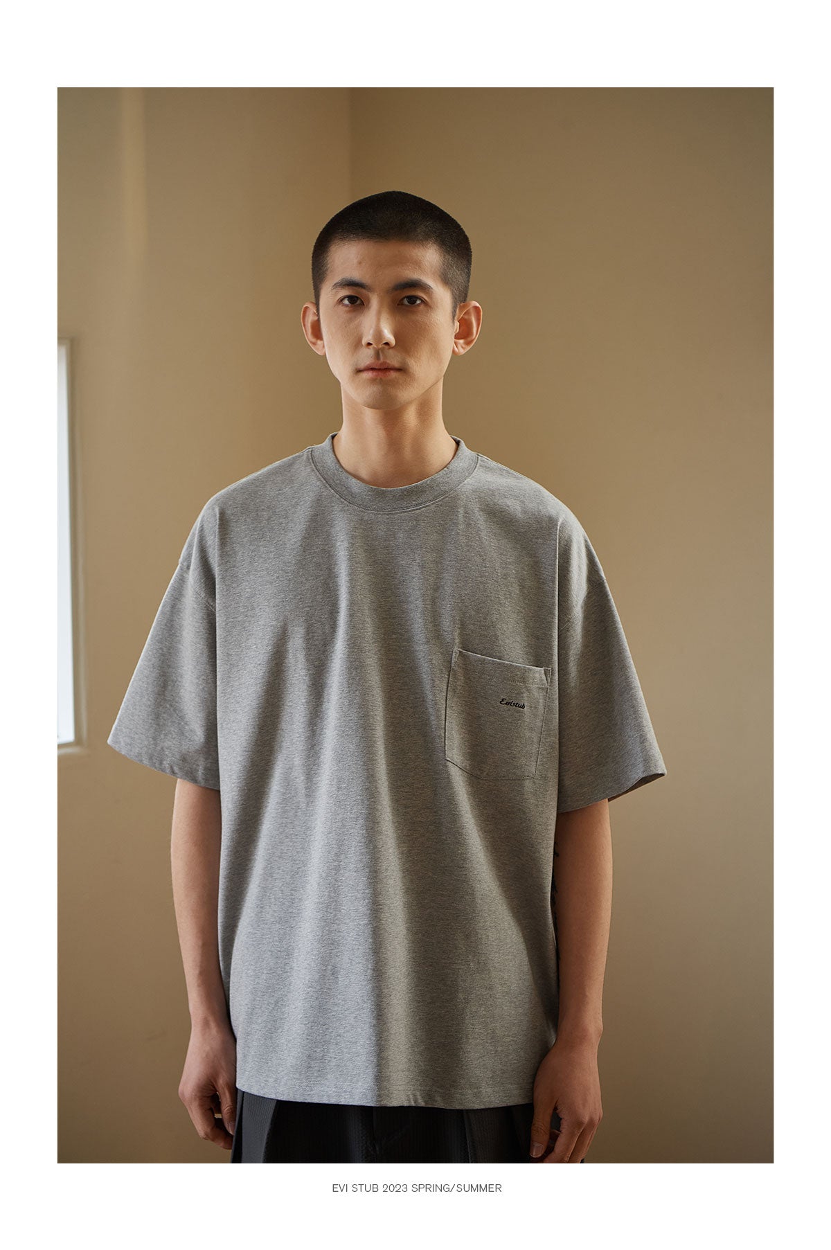 POCKET SHORT-SLEEVED T-SHIRT E41555