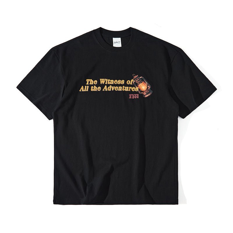 HEAVYWEIGHT 280G PRINTED SHORT-SLEEVED T-SHIRT N37774