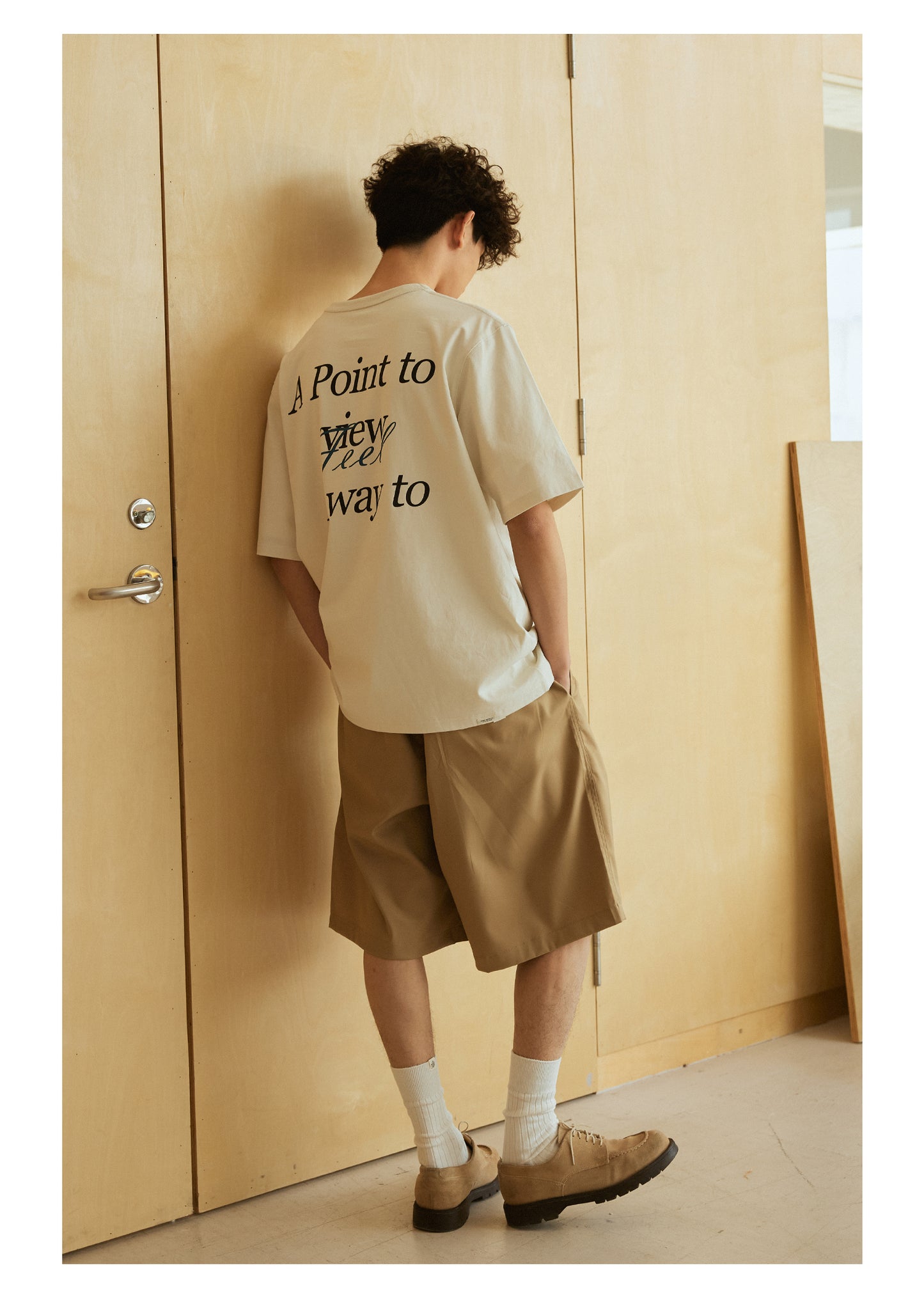 LOOSE FIT SHORT SLEEVE T-SHIRT L05041