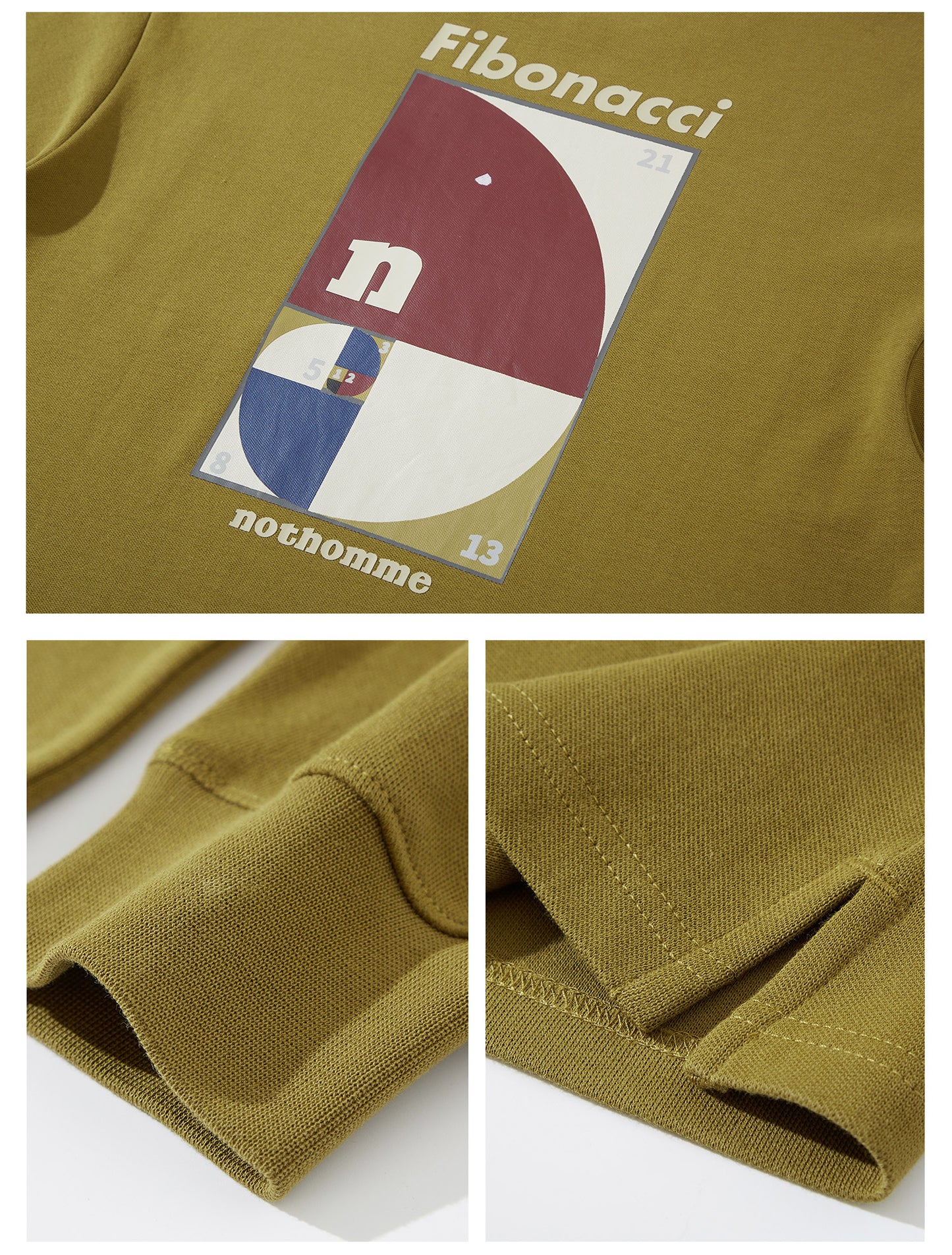 LOOSE SHIRT LOGO LONG SLEEVE T-SHIRT N44348