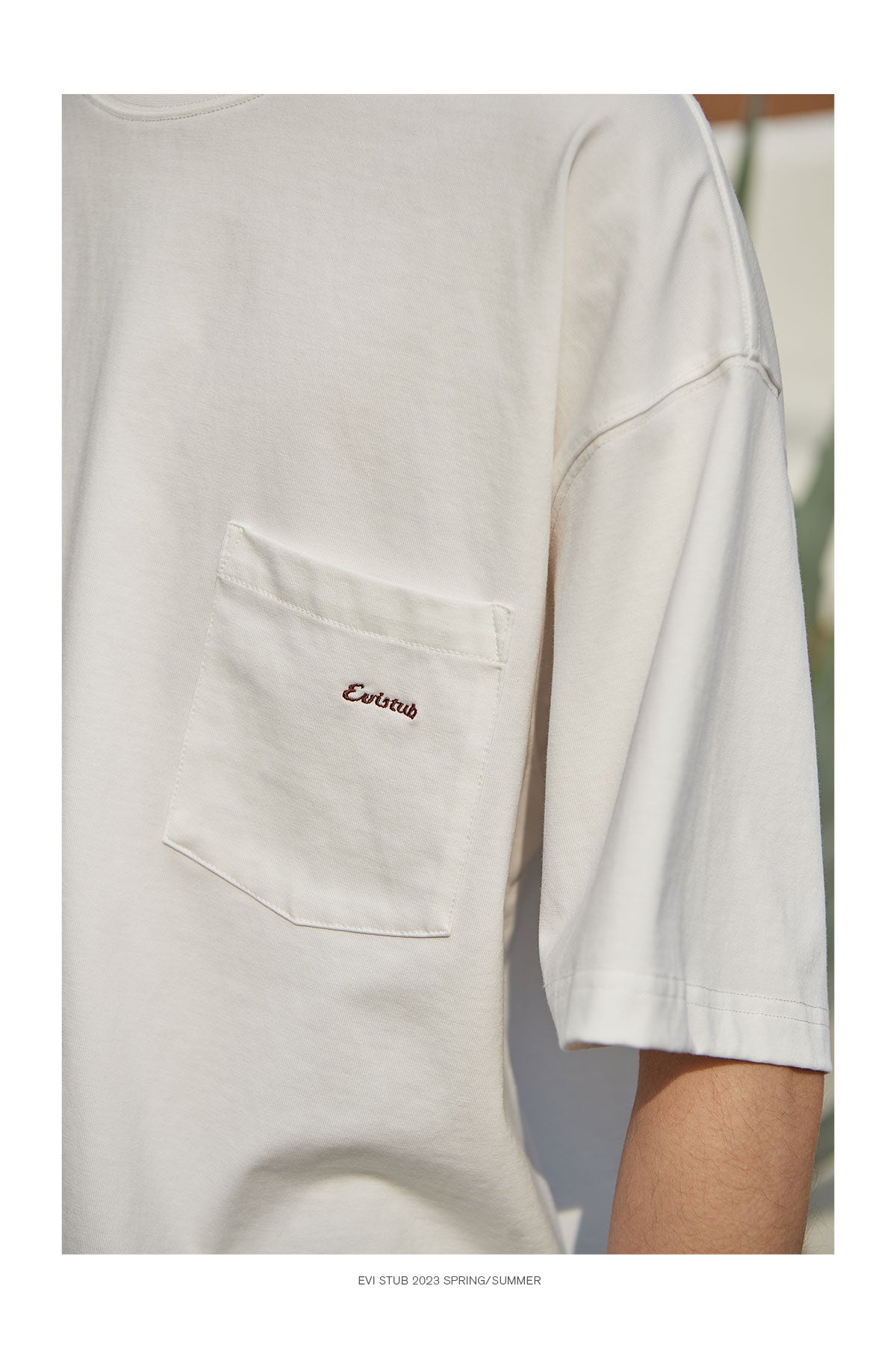 POCKET SHORT-SLEEVED T-SHIRT E41555