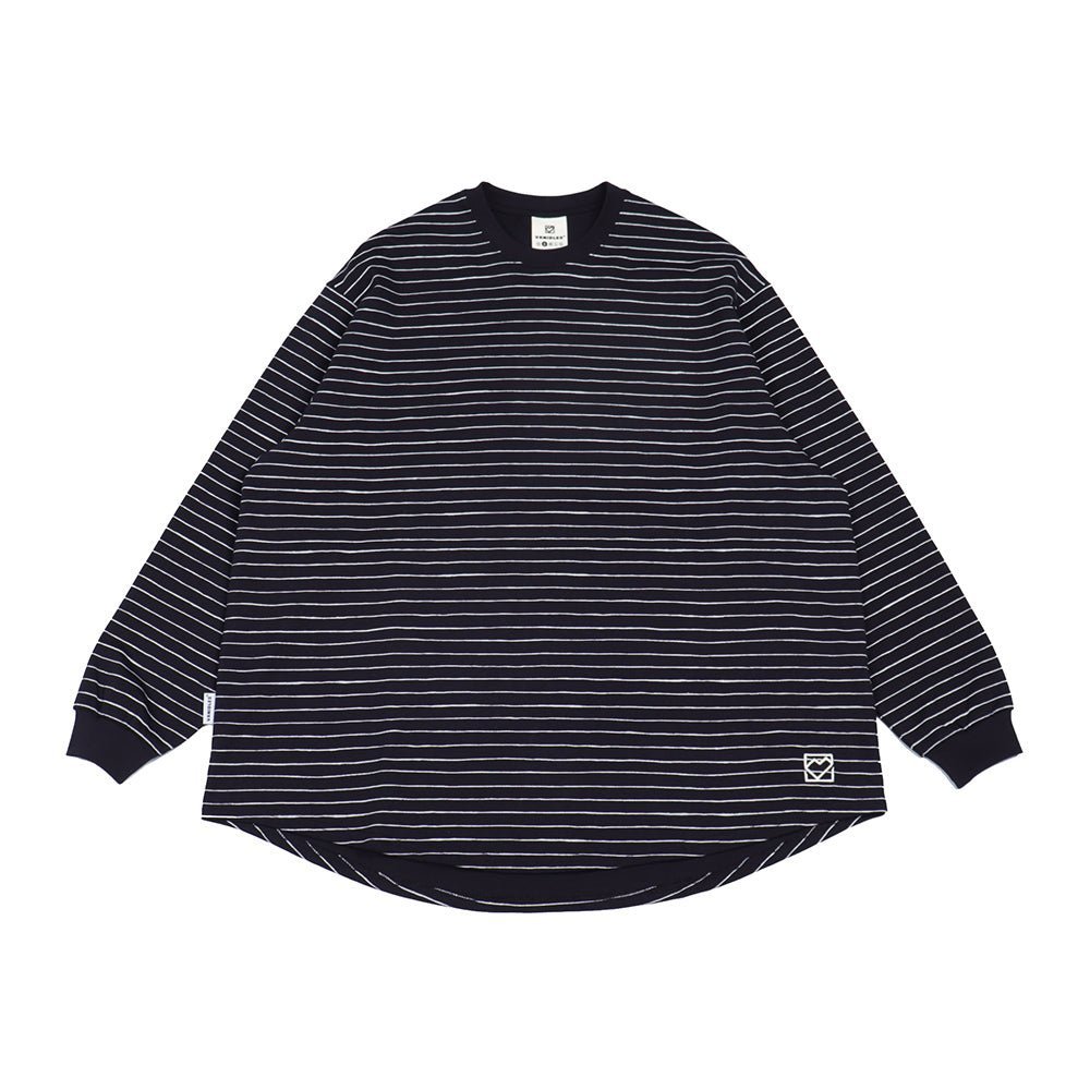 STRIPED LONG-SLEEVED T-SHIRT V92821