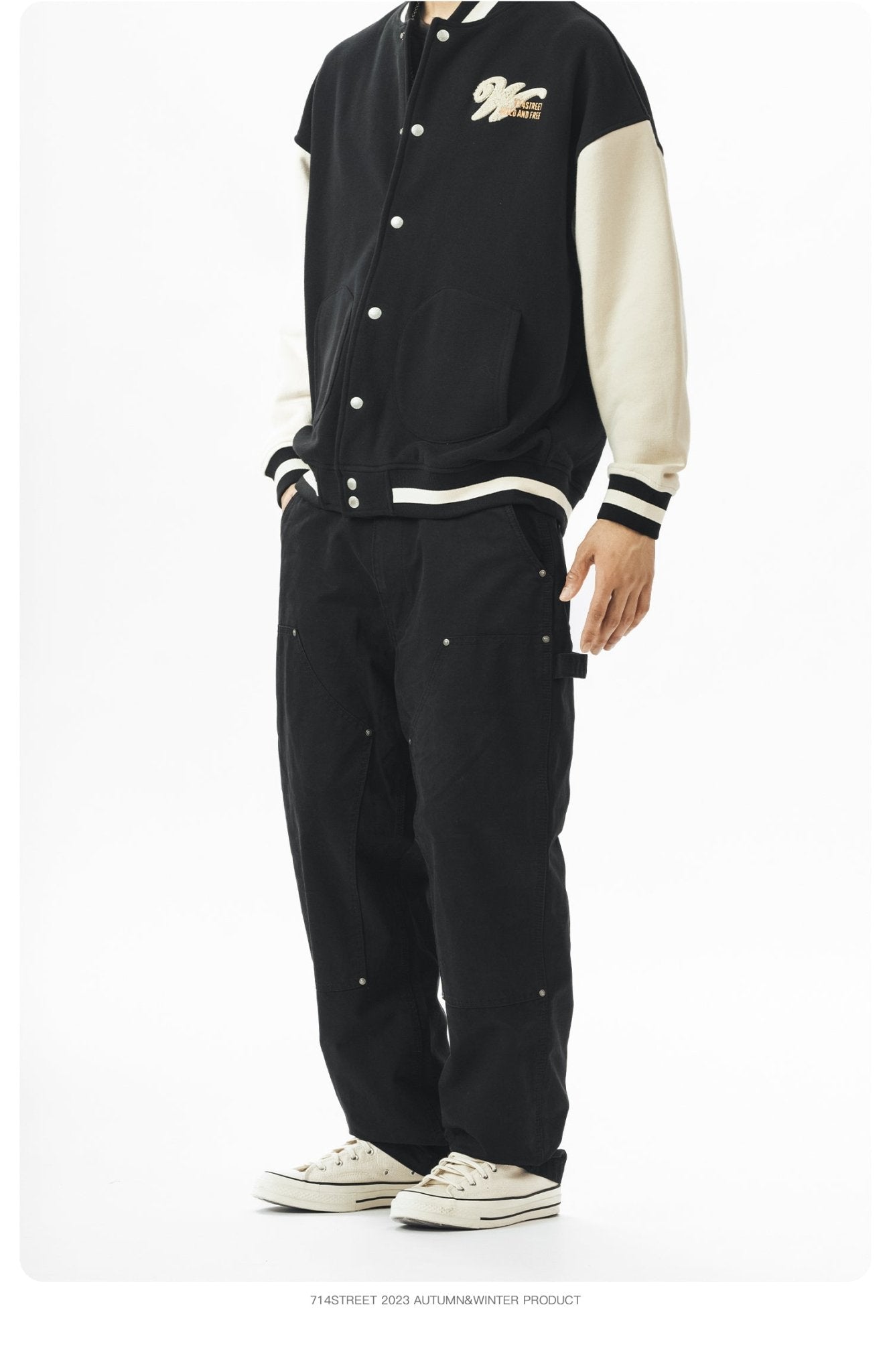LOOSE STRAIGHT PANTS S44390