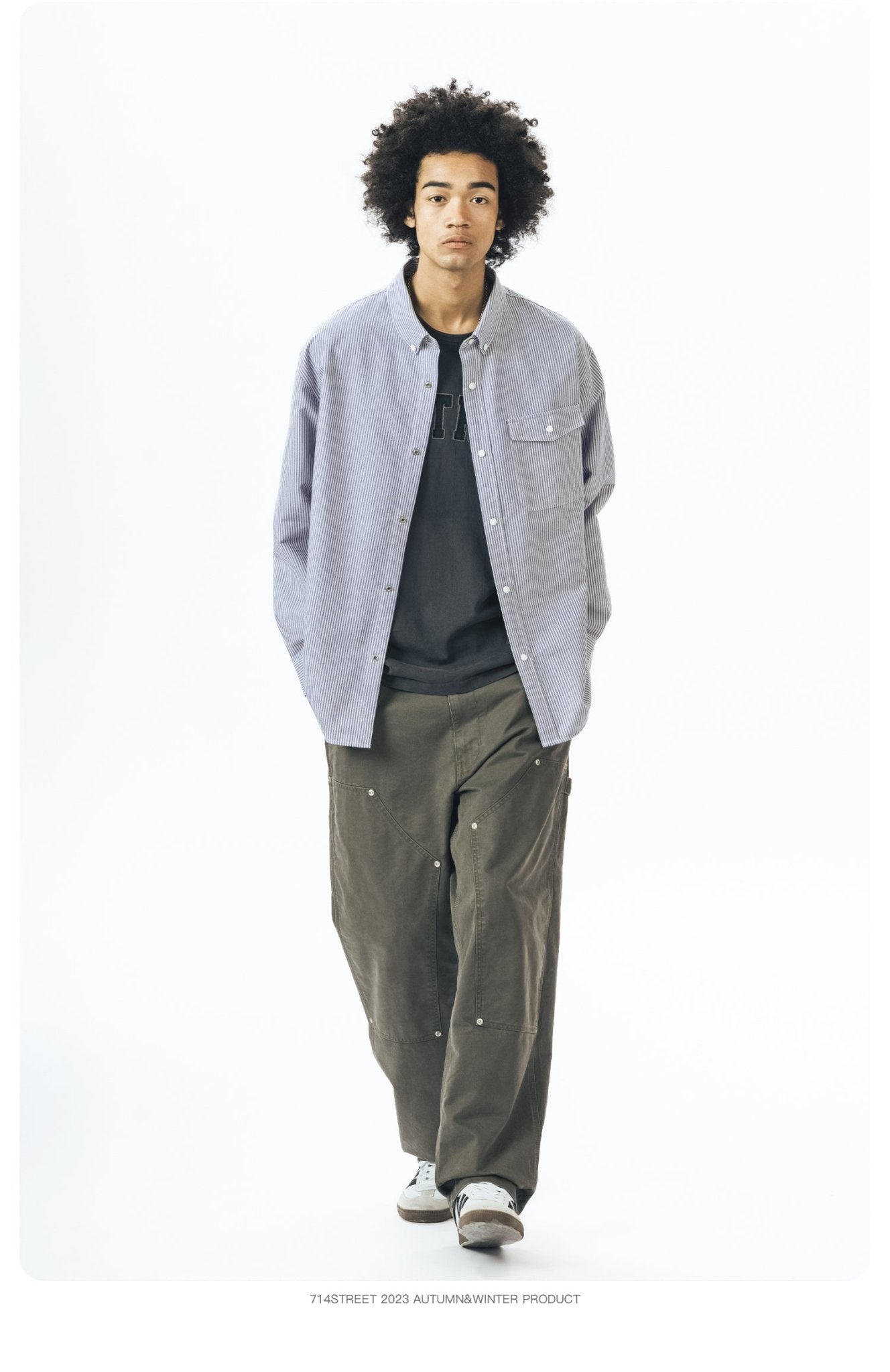 LOOSE STRAIGHT PANTS S44390