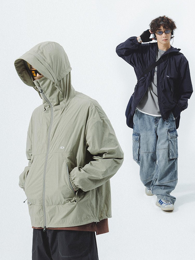 【UPF100+】WATERPROOF NYLON JACKET N30211