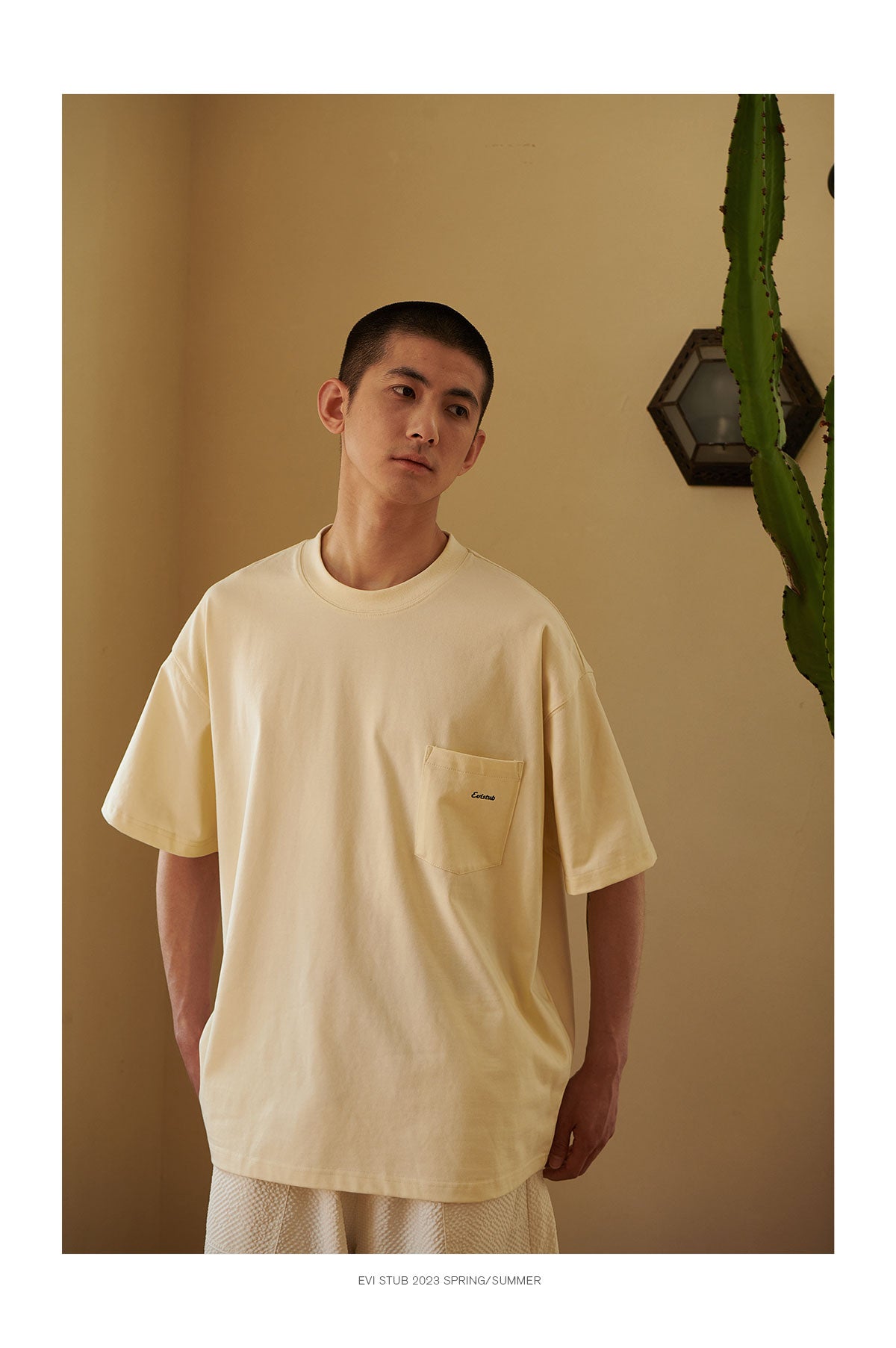 POCKET SHORT-SLEEVED T-SHIRT E41555