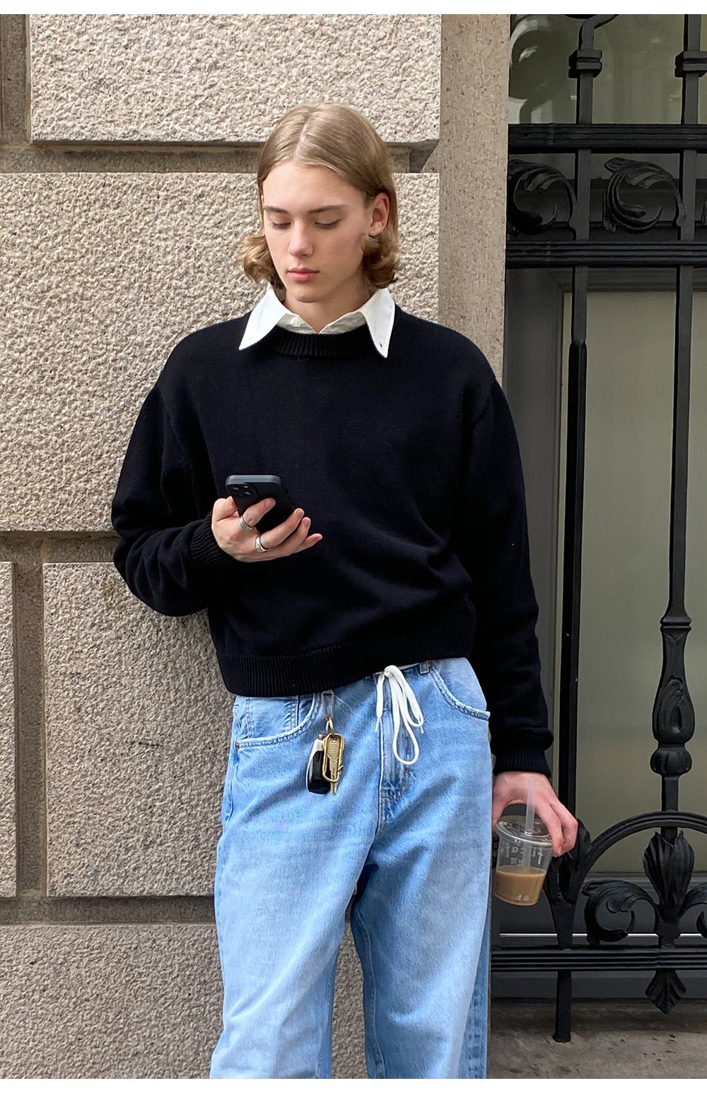 アメリカンヴィンテージシンプルcleanfitショートクルーネック C38381