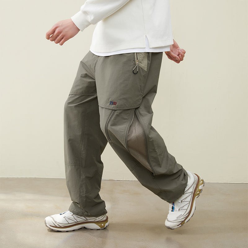 MOUNTAIN OUTDOOR BLOCK PANTS ZIP N66477
