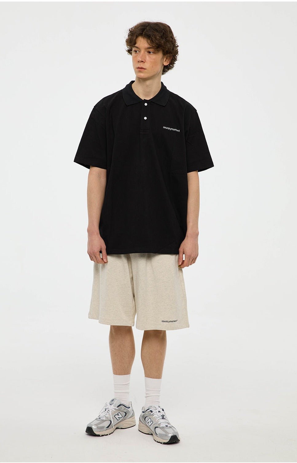 LOOSE COTTON BASKETBALL SHORTS C90691