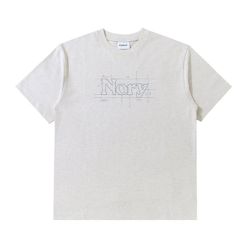 ロゴプリント クルーネックTシャツ N051413