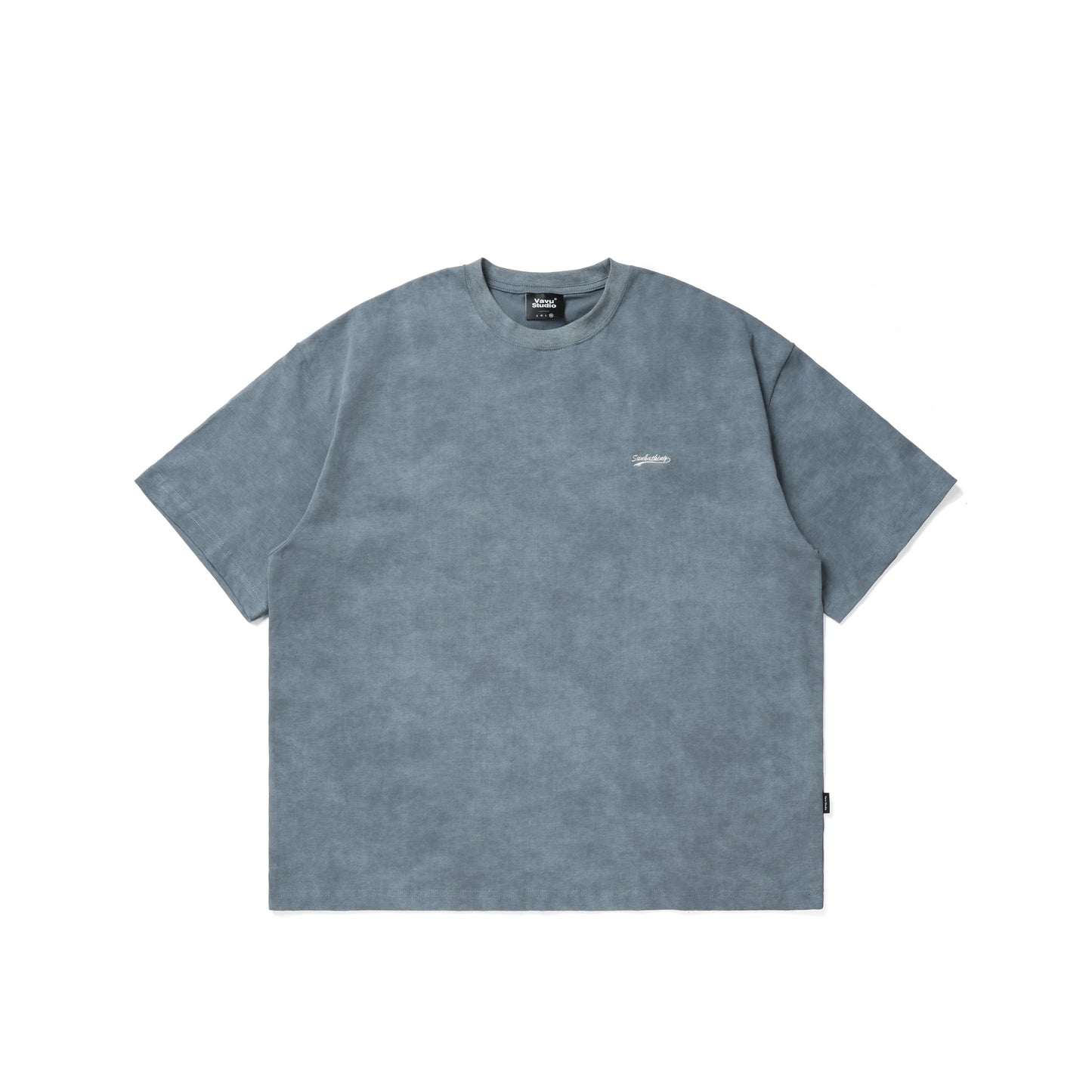 絞り染め刺繍半袖Tシャツ V07237
