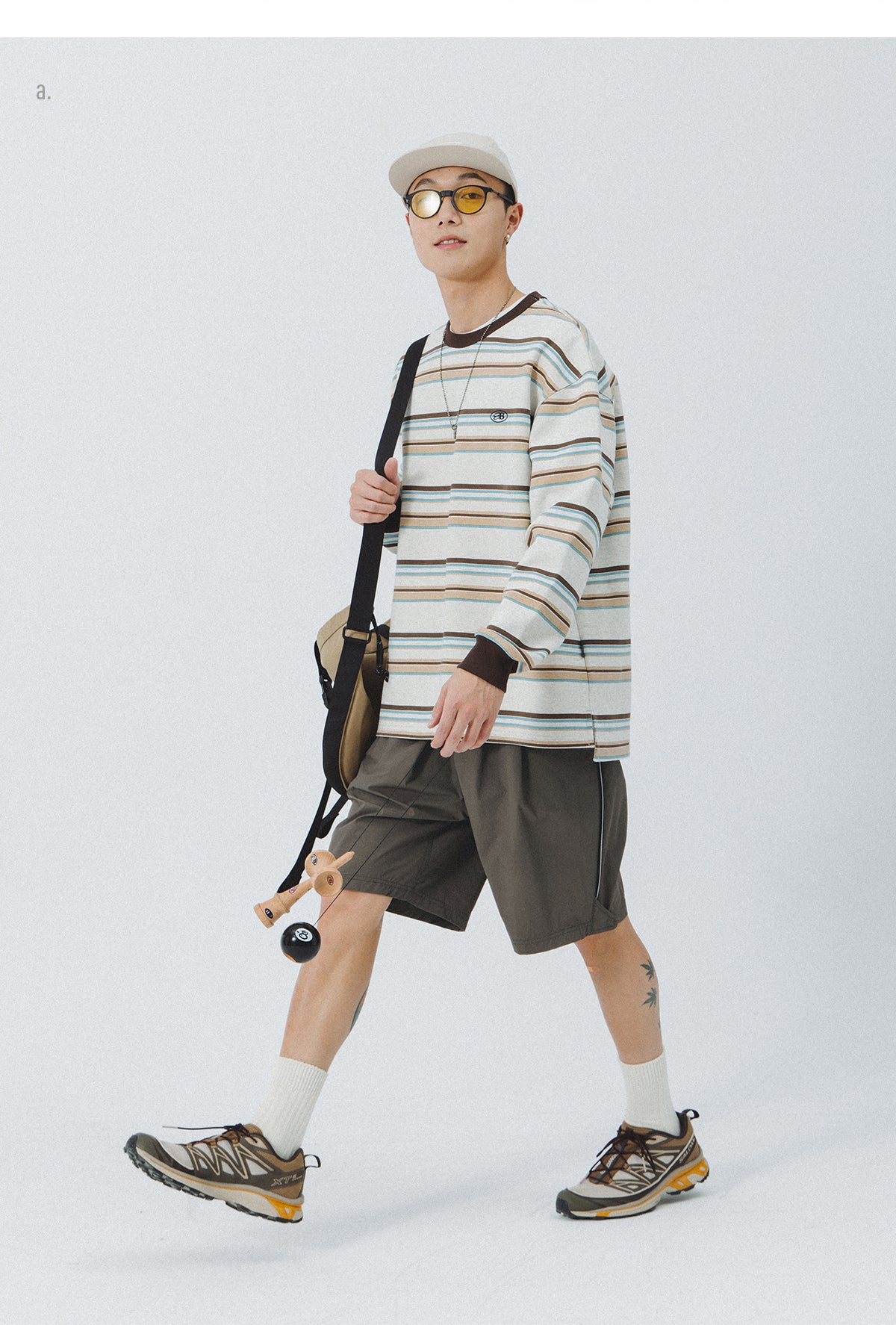 THIN 5-PIECE PANTS BREATHABLE QUICK-DRYING SHORTS N57531