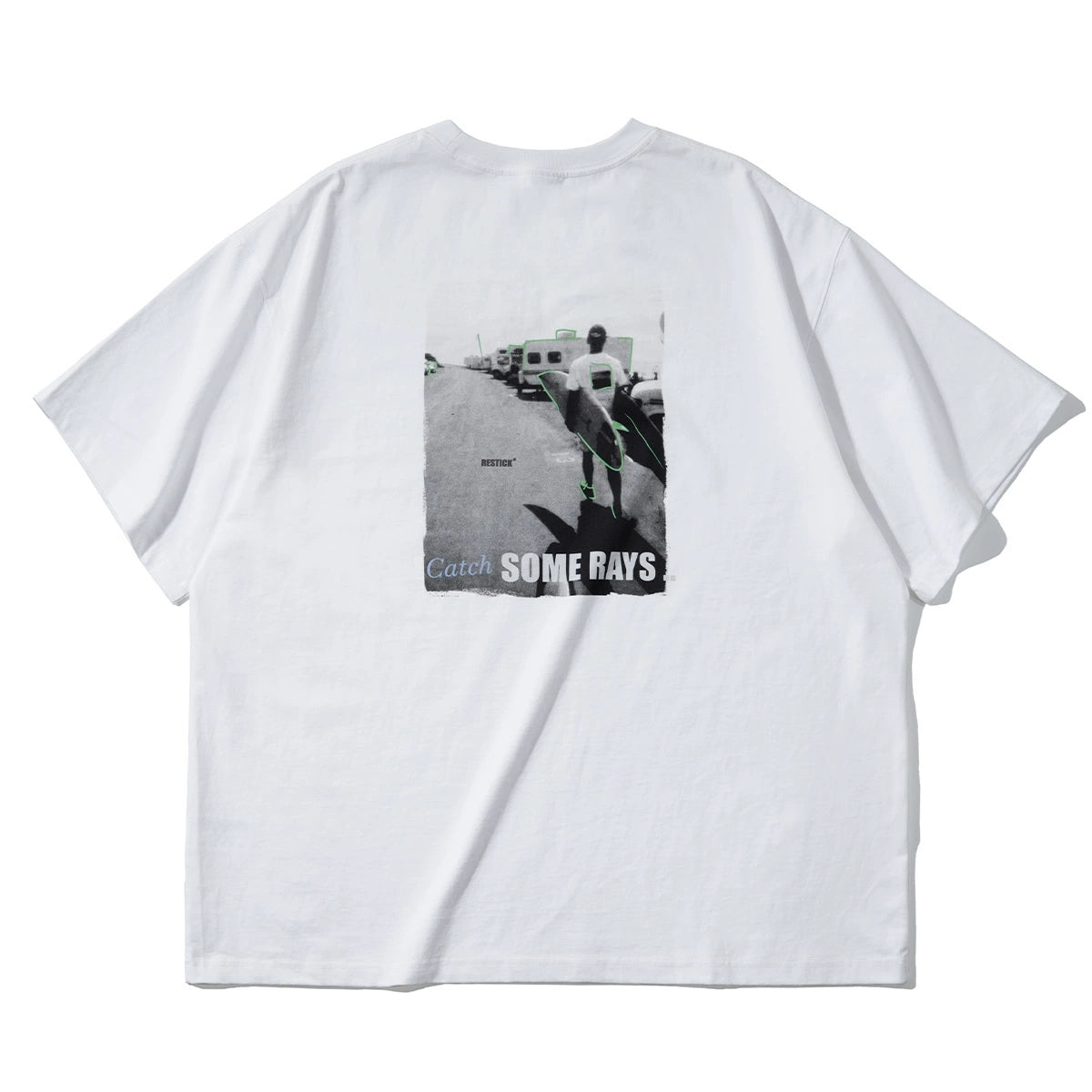 ヘビーコットンレトロカジュアル半袖Tシャツ R06155