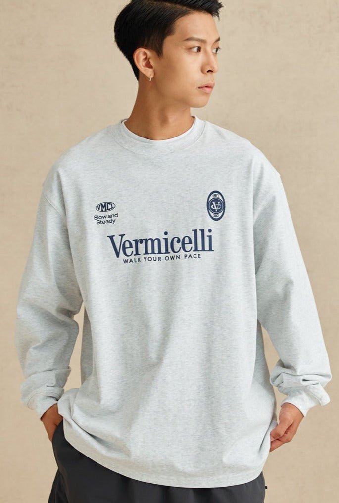 SPORT LOOSE COTTON LONG SLEEVE T-SHIRT V22017