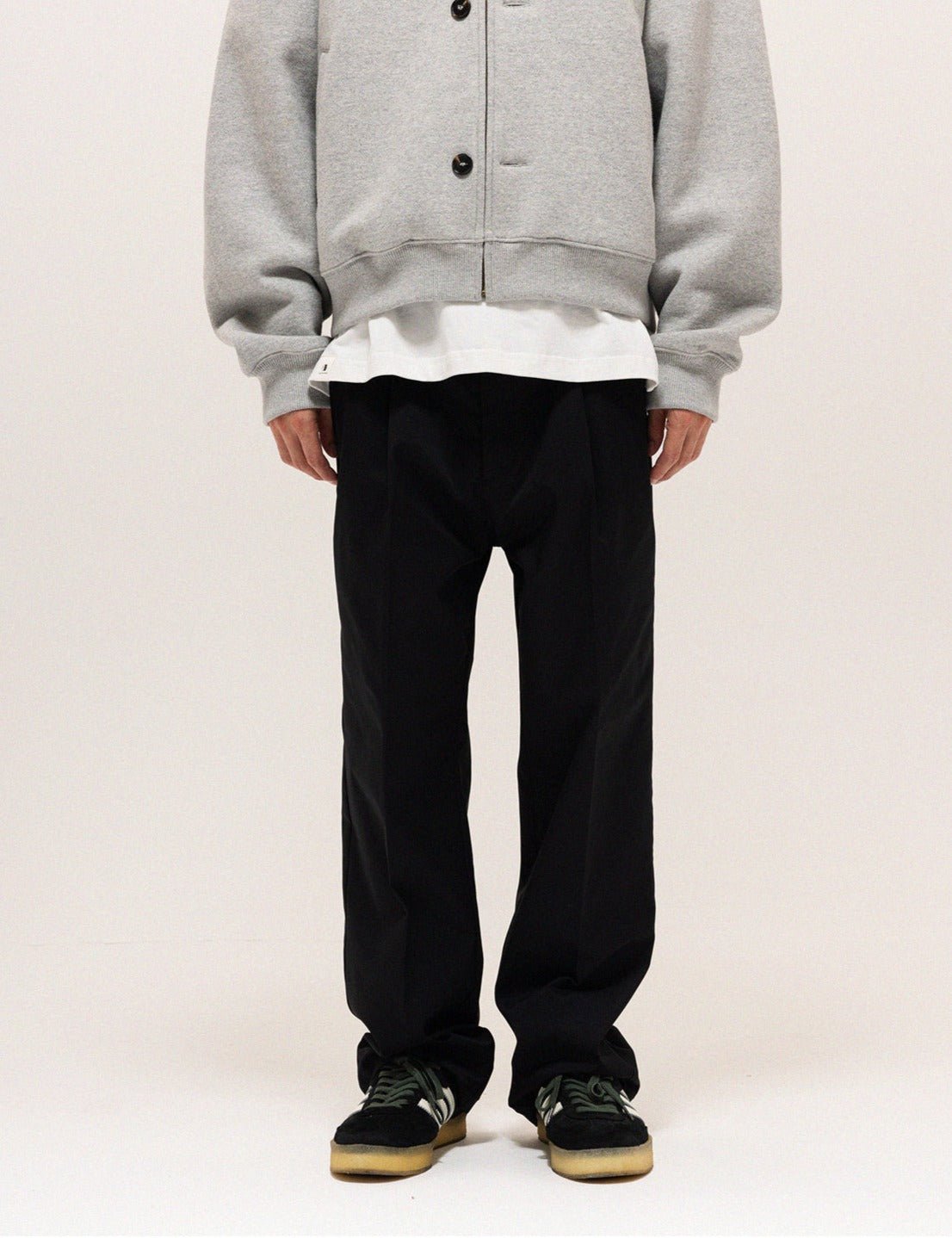 STRAIGHT CASUAL PANTS C14666