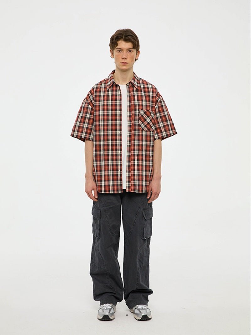 CASUAL PLAID SHIRT C65442