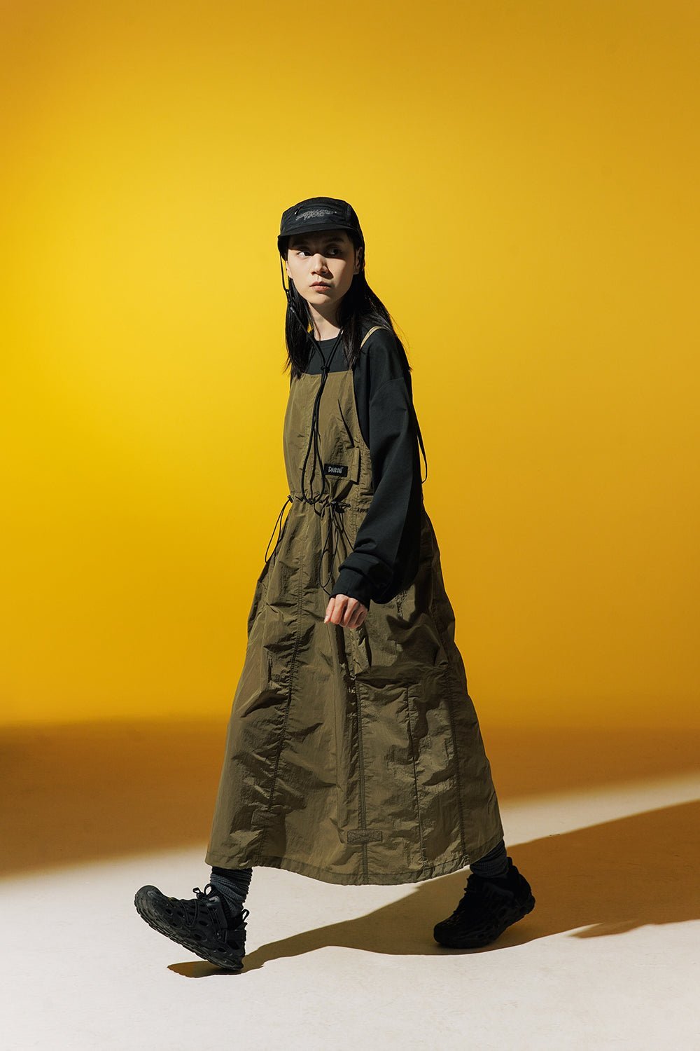 CASUAL NYLON SKIRT D11125