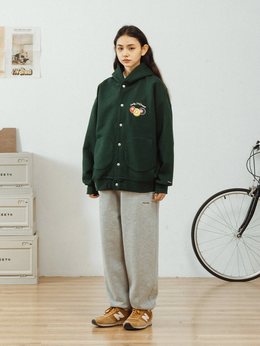TIDE HOOD CARDIGAN CASUAL JACKET S4167