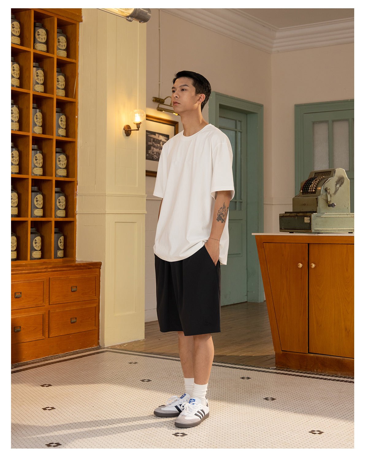 COTTON SHORT SLEEVE TEE C96317