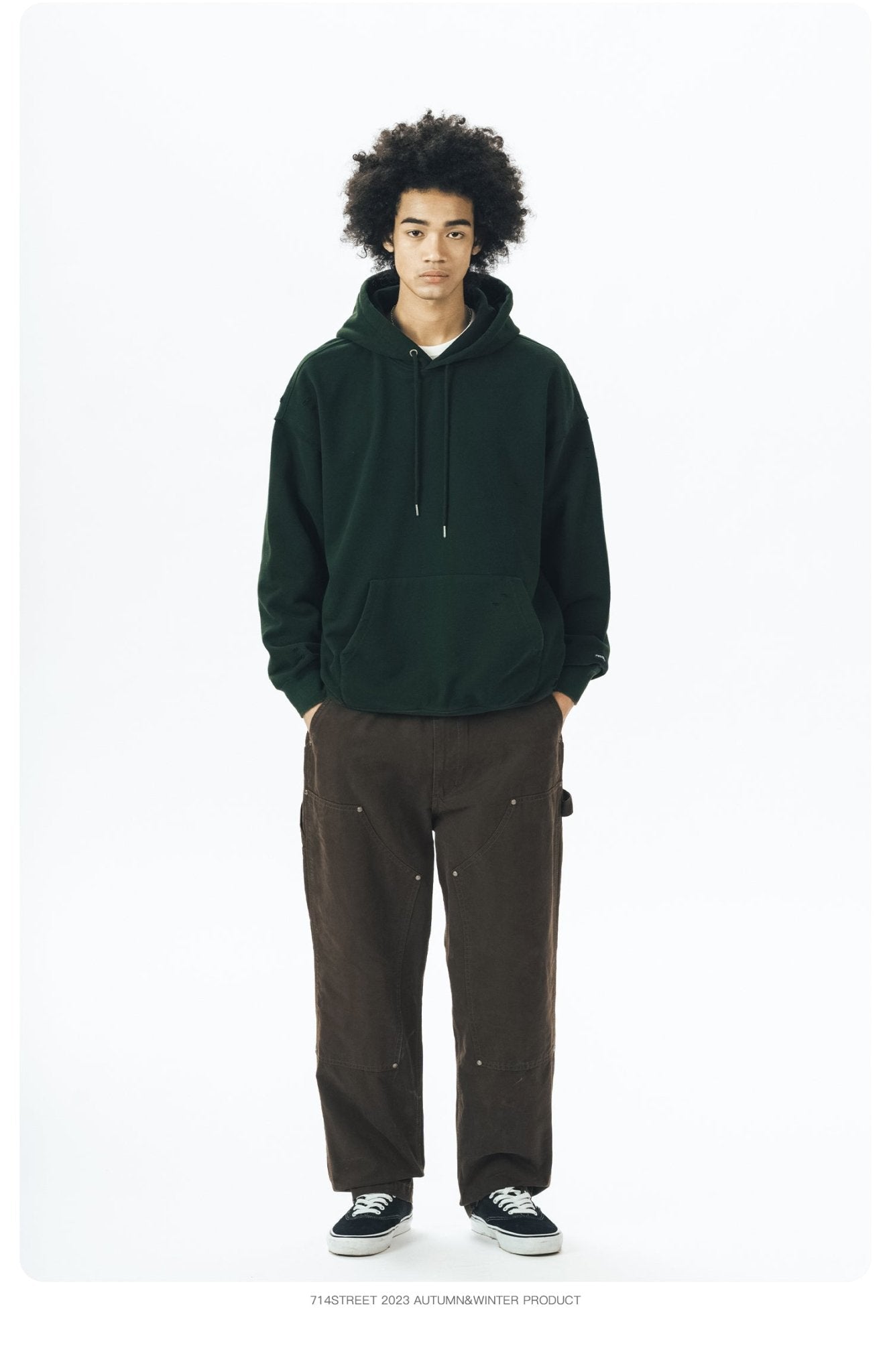 LOOSE STRAIGHT PANTS S44390