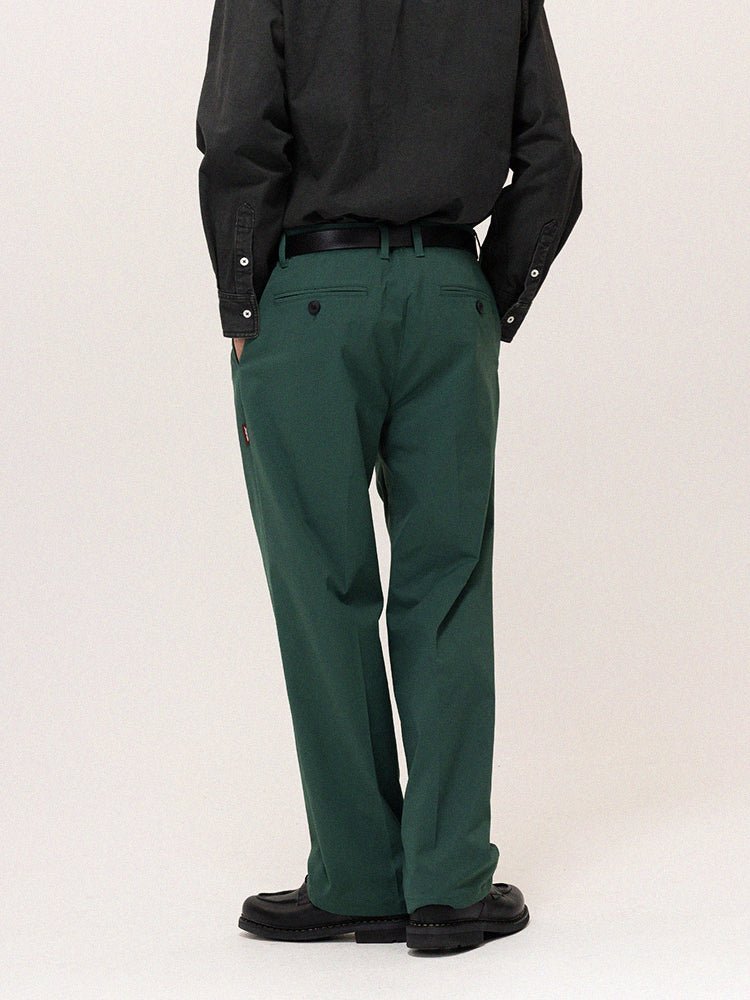 STRAIGHT CASUAL PANTS C14666